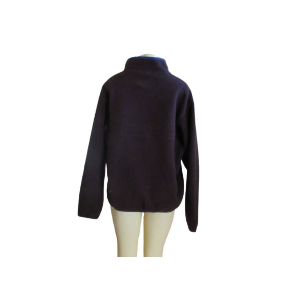 Men's Vintage Brown/Blue Patagonia Snap Button Pocket Pullover Size XL - Picture 5 of 6